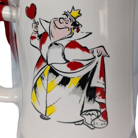 Rae Dunn Disney Queen of Hearts topper mug NEW - Picture 4 of 7